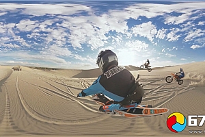 全景360°VR视频极限运动沙漠越野车赛车VR全景视频下载