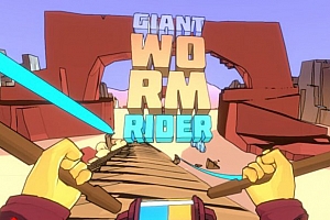 Oculus Quest 游戏《巨型蠕虫骑士VR》Giant Worm Rider VR