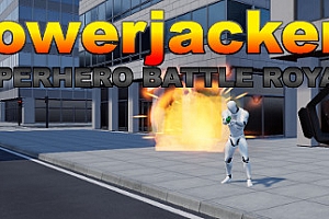 Steam PCVR游戏《超级英雄大逃杀VR》Powerjackers – Superhero Battle Royale