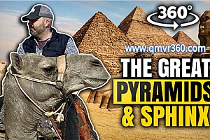 360°全景VR视频：探索埃及金字塔和狮身人面像沉浸式VR体验古埃及旅游 超清4K 0115-01