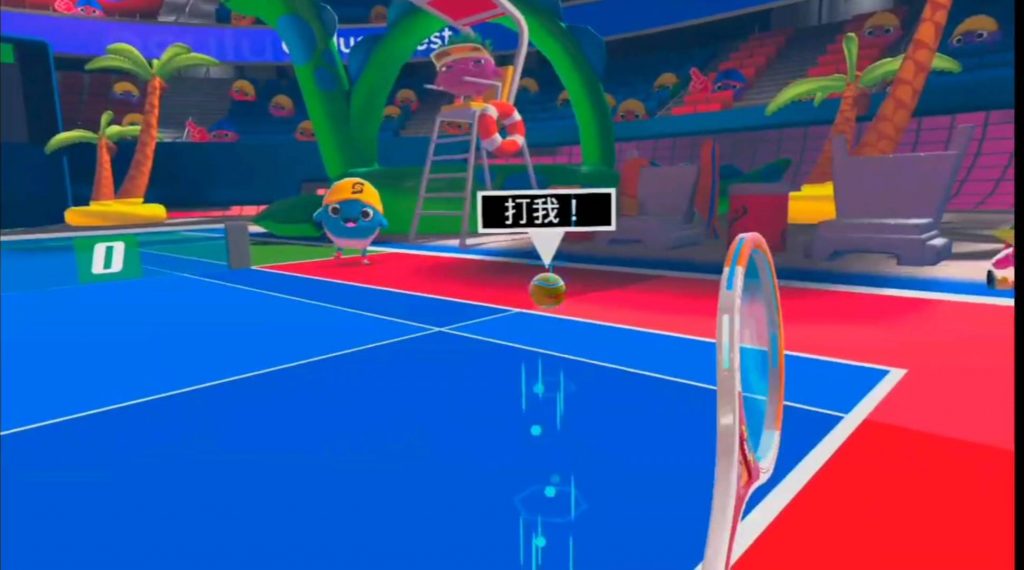 Oculus Quest 游戏《Sports Scramble 汉化中文版》体育争夺战~网球拍插图(1)