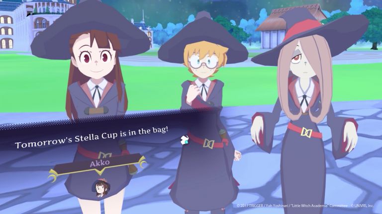 Oculus Quest 游戏《Little Witch Academia: VR Broom Racing》小魔女学园插图