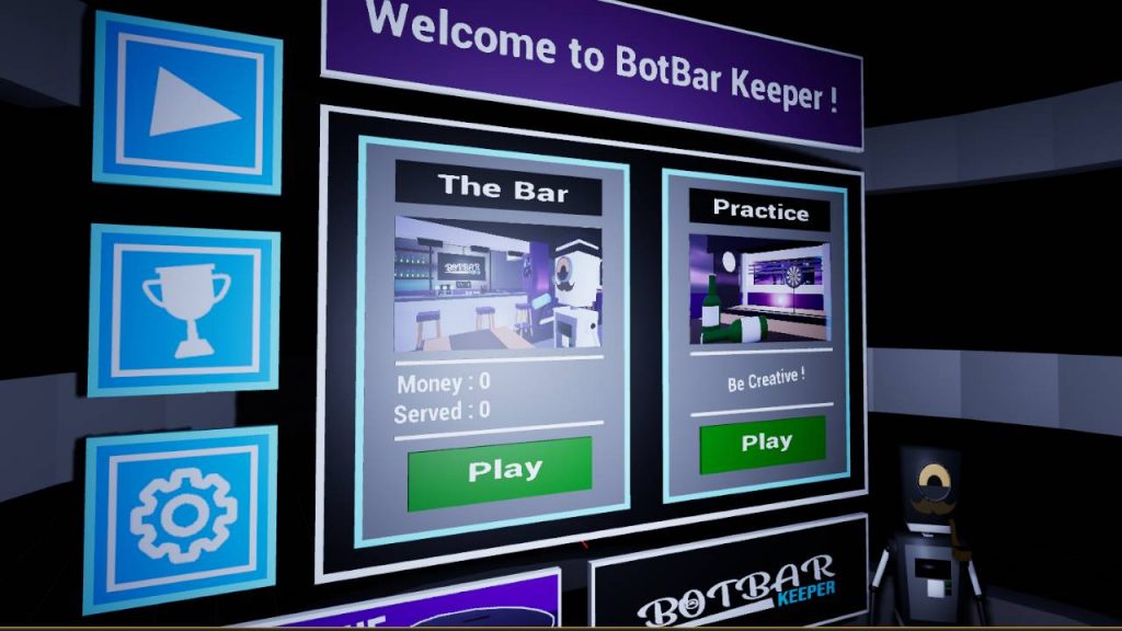 Oculus Quest 游戏《Bot Bar Keeper》酒吧模拟器插图