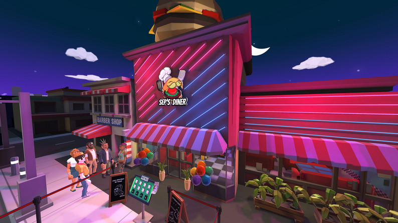 Oculus Quest 游戏《Seps Diner》汉堡餐厅插图(2)