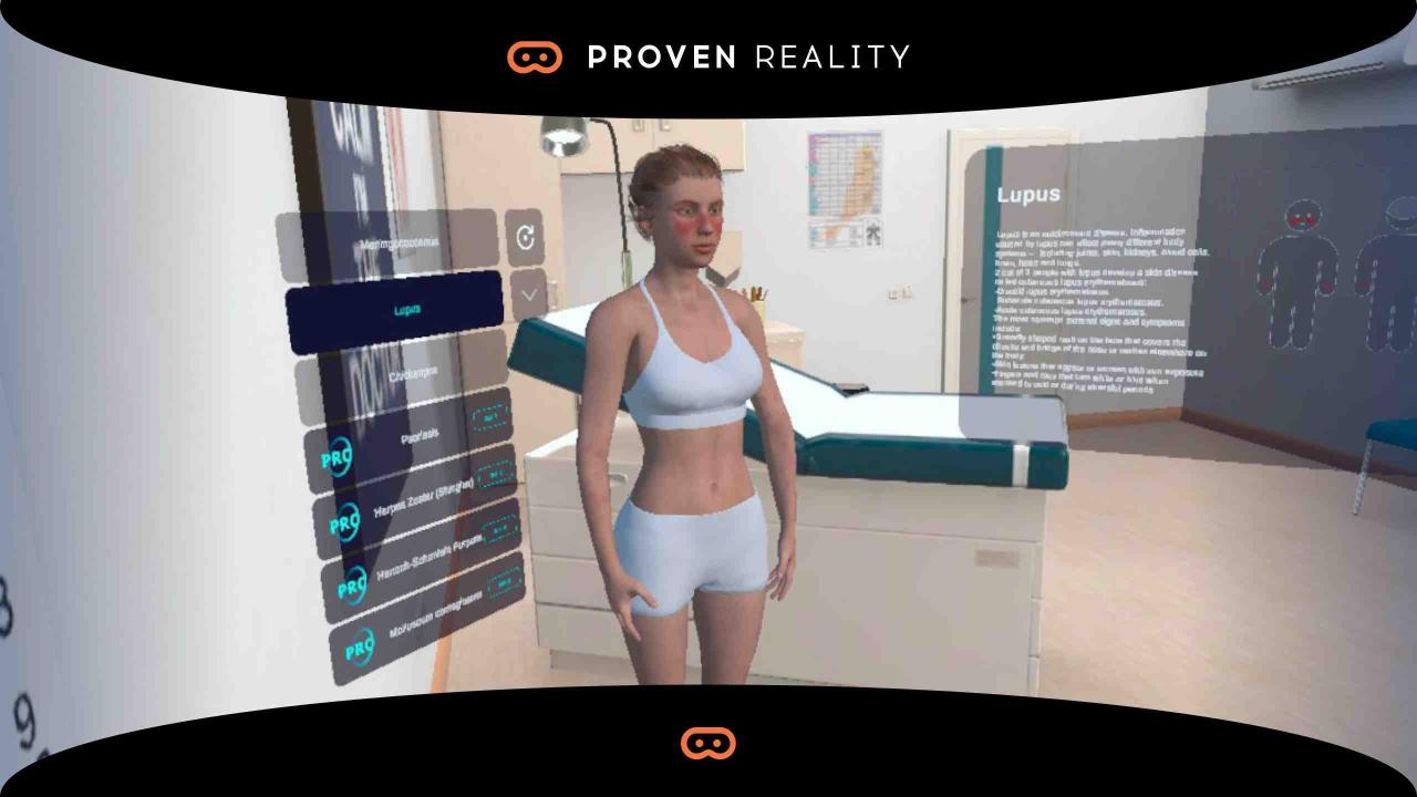 Meta Quest 游戏《皮疹医疗培训VR》Rashes medical training VR