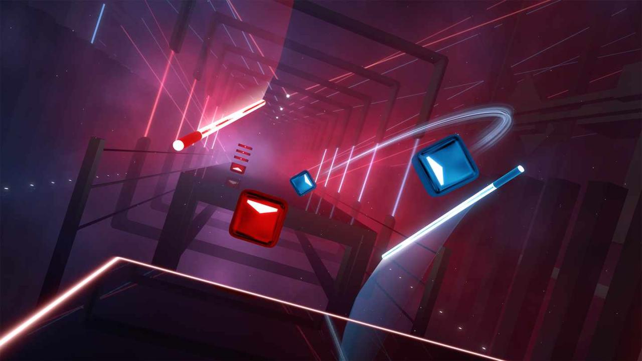Meta Quest 游戏《光剑节奏 DLC 解锁版 正版共存版本》Beat Saber VR