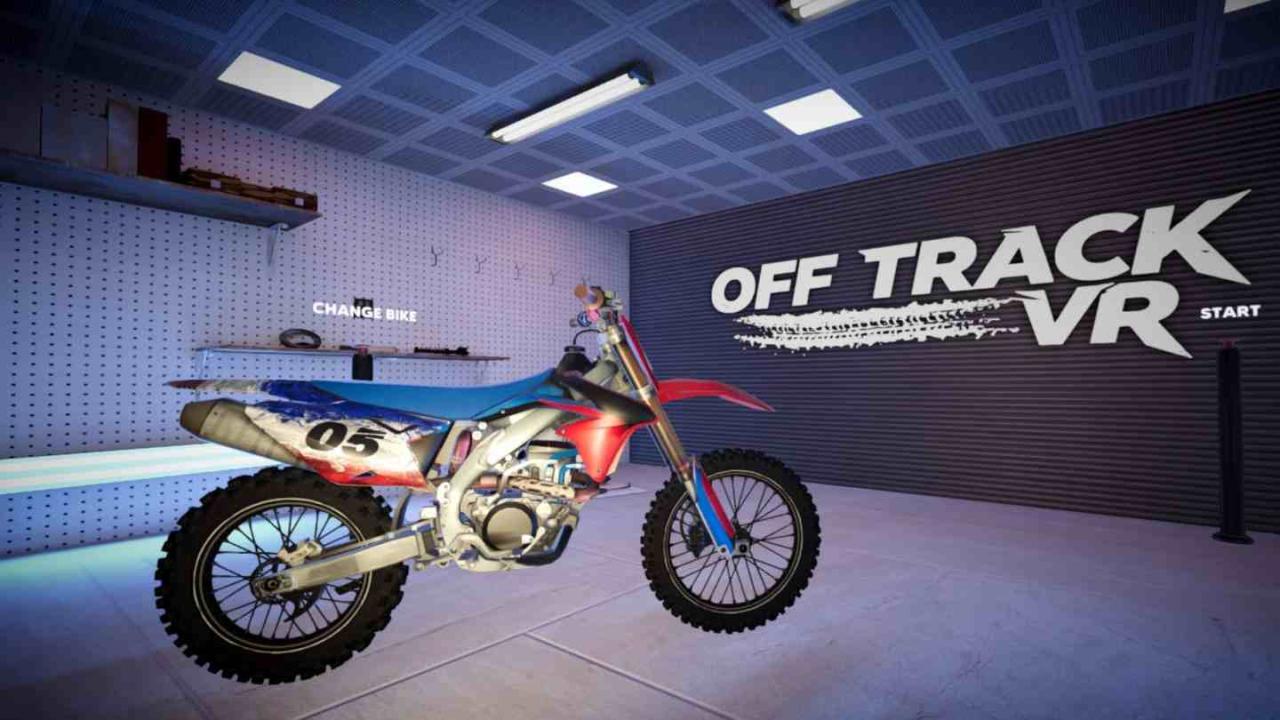 Meta Quest 游戏《摩托车轨道VR》Off Track VR