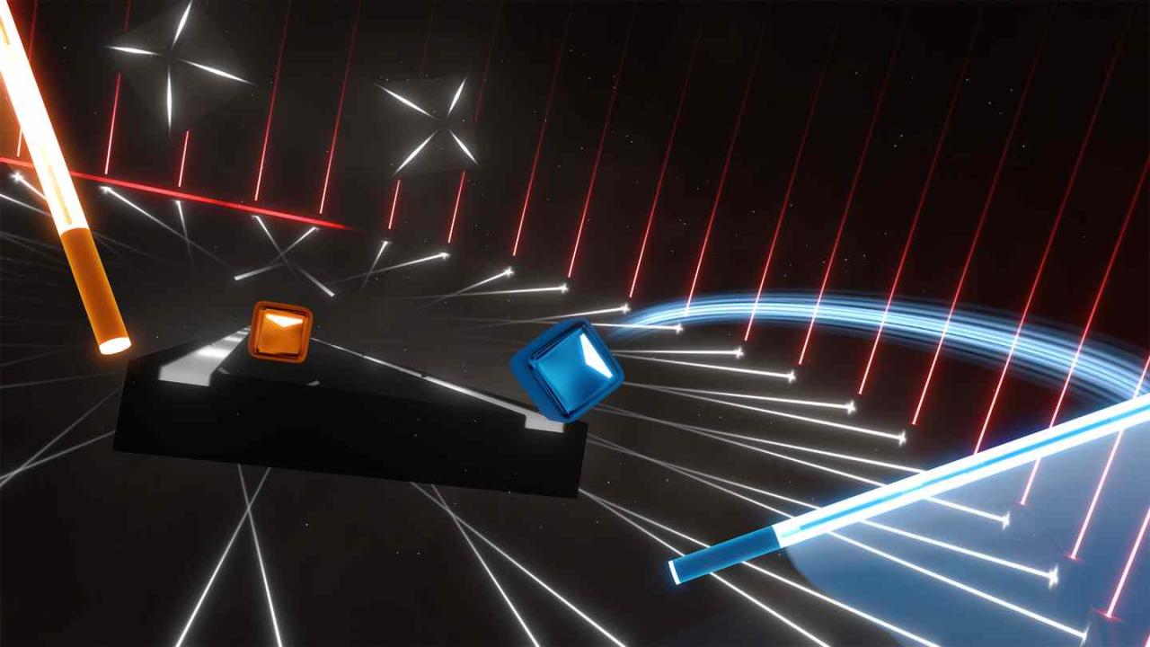 Meta Quest 游戏《光剑节奏 DLC 解锁版 正版共存版本》Beat Saber VR