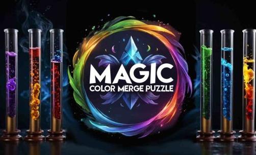 Meta Quest 游戏《魔法色彩合并拼图》Magic Color Merge Puzzle