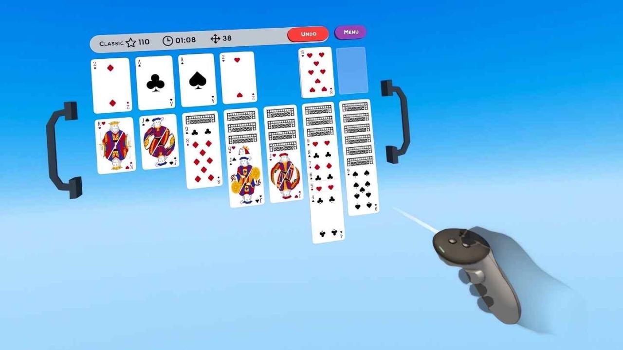 Meta Quest 游戏《纸牌VR》Solitaire VR