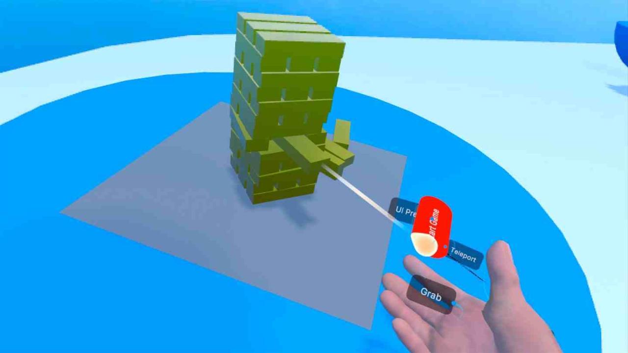 Meta Quest 游戏《塔楼翻滚》Tower Tumble - VRJENGA