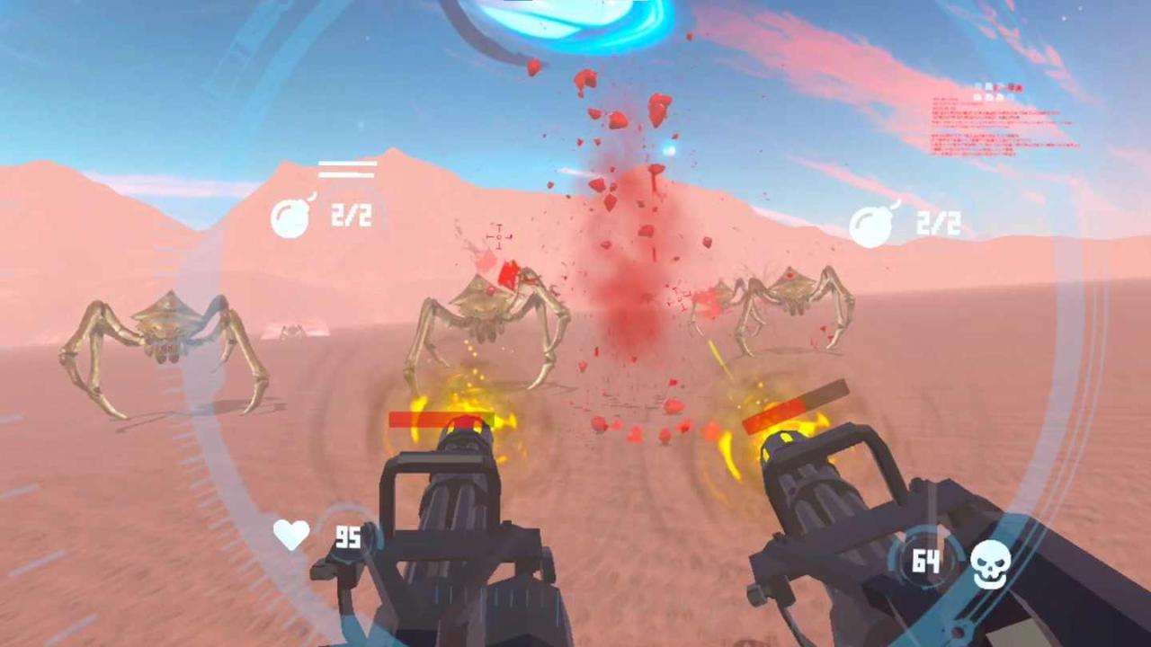 Meta Quest 游戏《异形射击：硬核机甲模拟器》Alien Shooter: Hardcore Mech Simulator