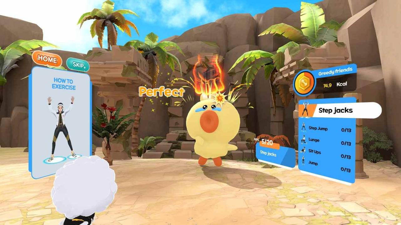 Meta Quest 游戏《T-ON健身》T-ON FITNESS