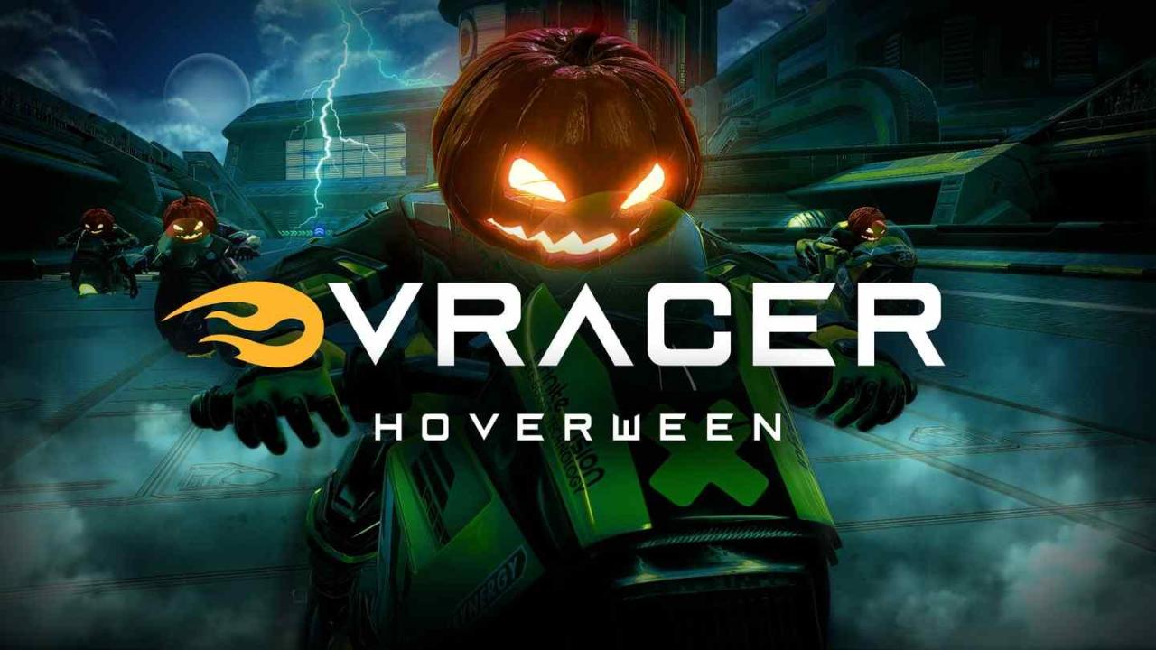 Meta Quest 游戏《悬浮摩托车竞赛》VRacer Hoverbike