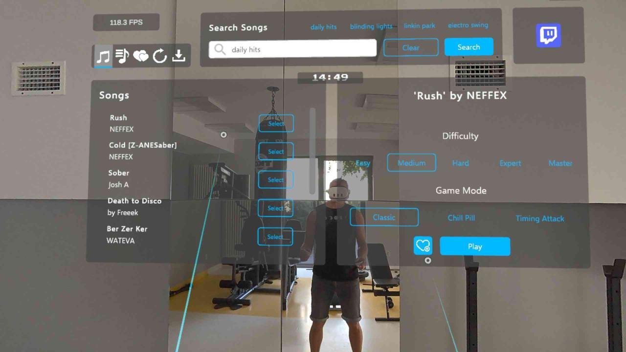 Meta Quest 游戏《相当我的节奏》Quite My Tempo