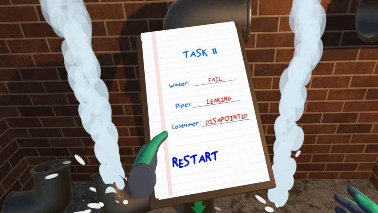 Meta Quest 游戏《水管工》Plumber