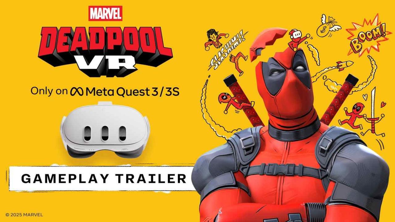 Meta Quest 游戏《死侍 VR》Marvels Deadpool VR