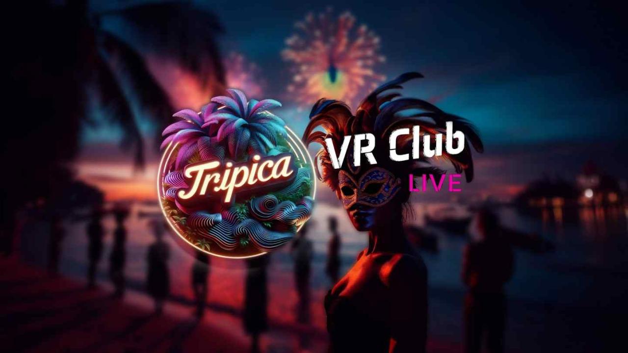 Meta Quest 游戏《VR俱乐部直播》VR Club Live: Tripica