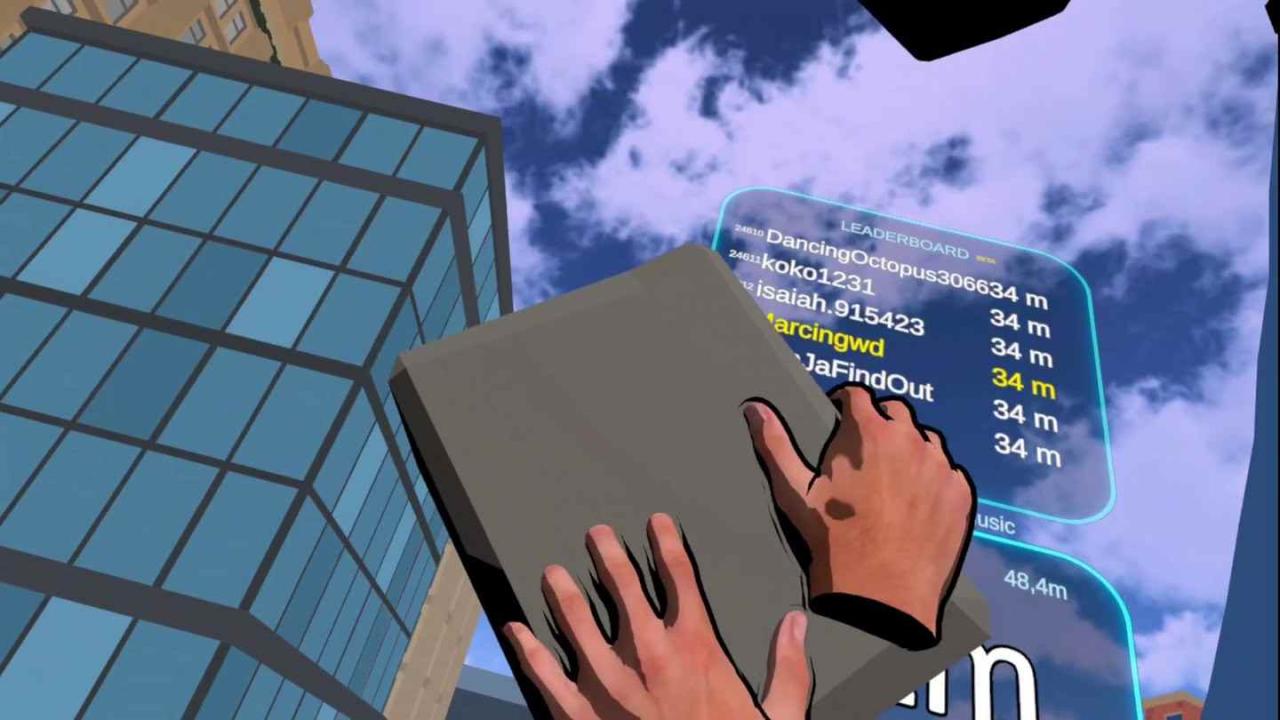 Meta Quest 游戏《无尽的攀登者》Endless Climber