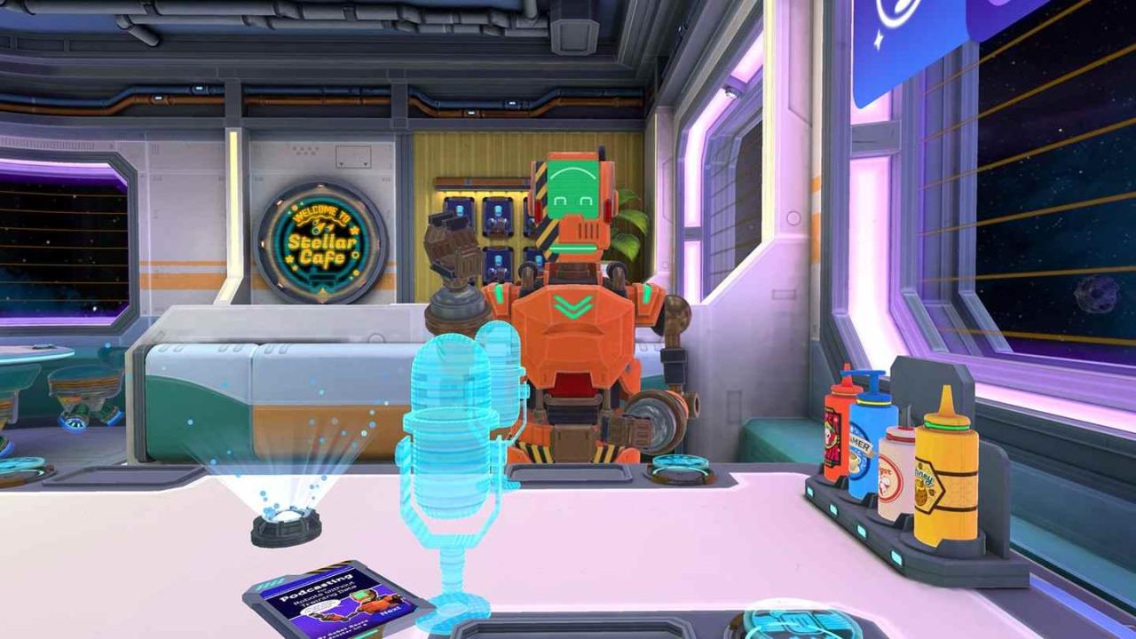Meta Quest 游戏《恒星咖啡馆》Stellar Cafe