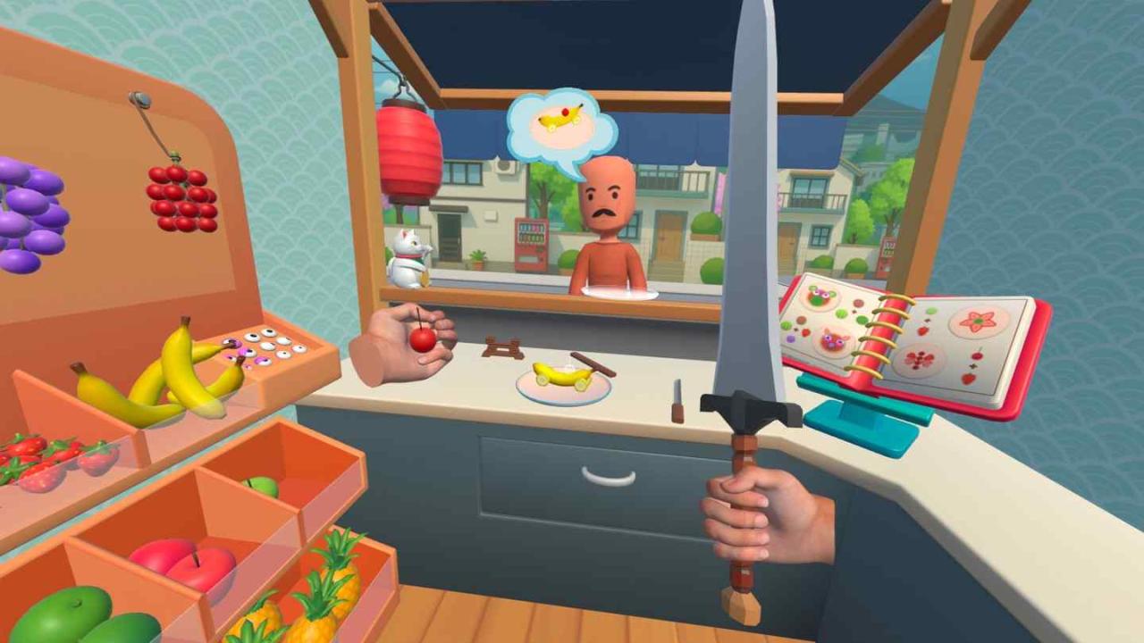 Meta Quest 游戏《烹饪忍者商店模拟器》Cooking Ninja Shop Simulator