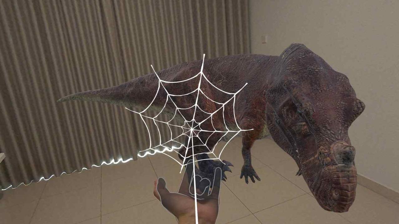 Meta Quest 游戏《空间蛛网射击》Spatial Web Shooter