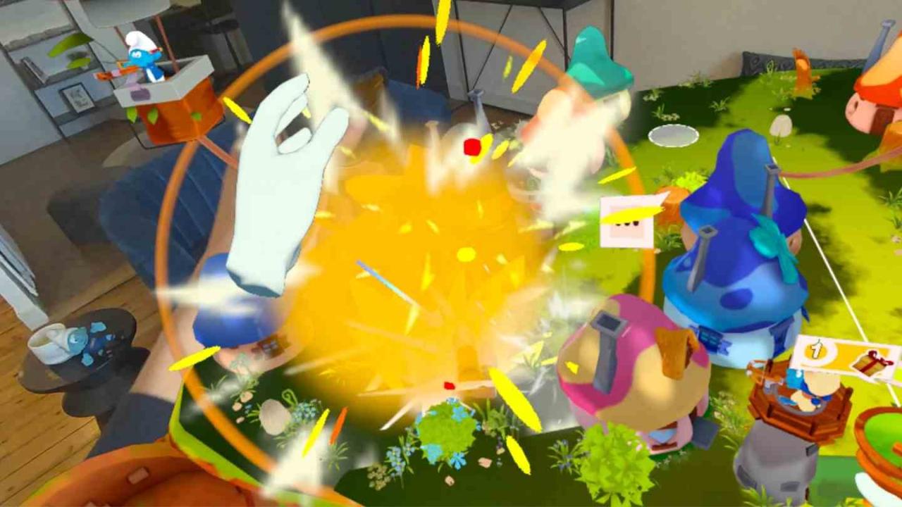 Meta Quest 游戏《蓝精灵 - 花之防御》The Smurfs - Flower Defense