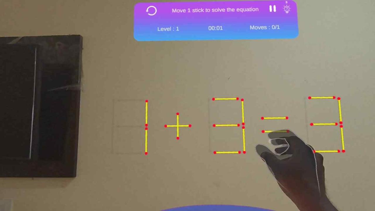 Meta Quest 游戏《手拼图》Hand Puzzles