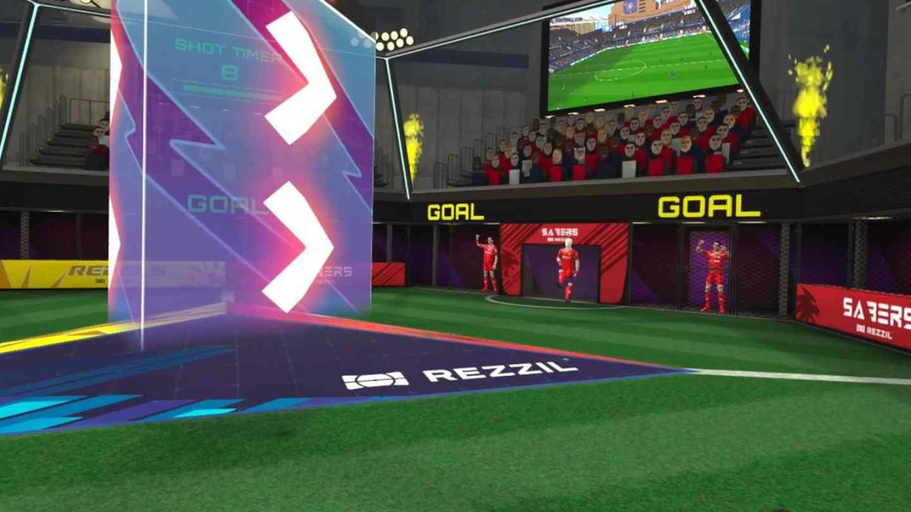 Meta Quest 游戏《六角足球》Hexball