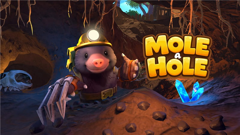 Meta Quest 游戏《挖个洞VR》Mole a Hole VR