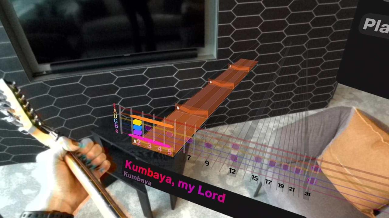 Meta Quest 游戏《幻音吉他》IMMERROCK