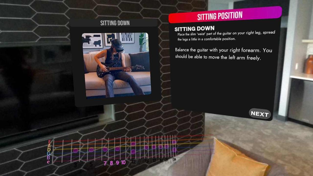 Meta Quest 游戏《幻音吉他》IMMERROCK