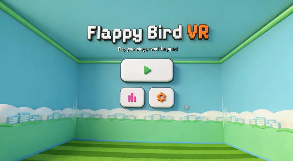 Meta Quest 游戏《像素小鸟 多人版》Flappy Bird VR – MULTIPLAYER IS HERE