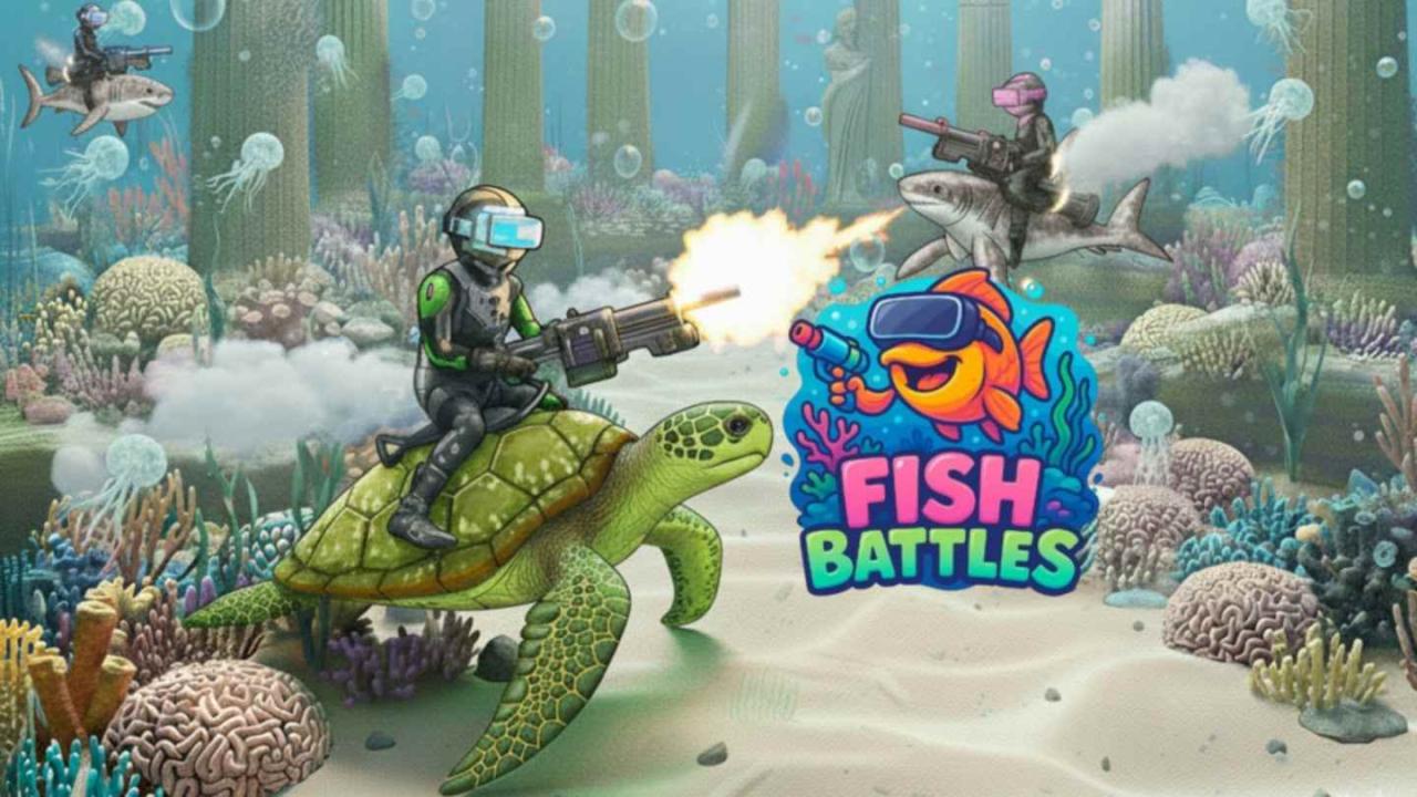 Meta Quest 游戏《鱼类大战VR》Fish Battles VR