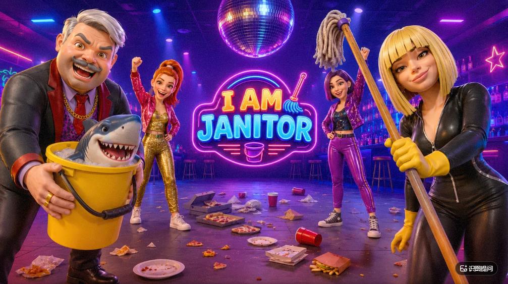 Meta Quest 游戏《我是清洁工VR》I Am Janitor VR